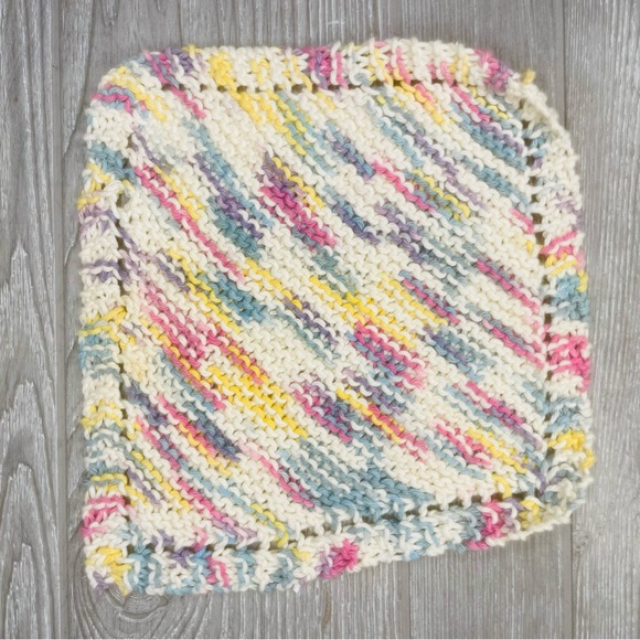 Crochet / knit yarn craft hot pads / trivets bundle of 14 handmade crafts diy - Picture 13 of 16